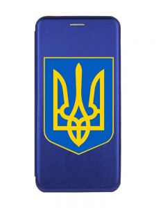 Чохол-книжка з малюнком для Samsung Galaxy A14 5G Синій :: Тризуб Україна (принт 256)