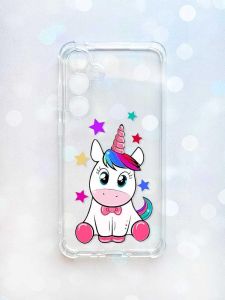 Чохол з потовщеними кутами на Samsung Galaxy A35 (A356) :: Єдиноріг (принт 102)