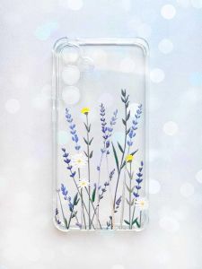 Чохол з потовщеними кутами на Samsung Galaxy A35 (A356) :: Польові квіти (принт 270)