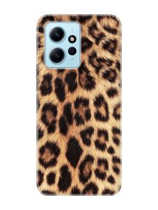Матовий чохол на Xiaomi Redmi Note 12 4G :: Леопардовий дизайн (принт 383)
