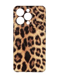 Матовий чохол із захистом камери на  iPhone 15 Pro :: Леопардовий дизайн (принт 383)