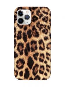 Матовий чохол на iPhone 11 Pro Max (6,5) :: Леопардовий дизайн (принт 383)