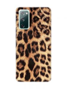 Матовий чохол на Samsung Galaxy S20 FE :: Леопардовий дизайн (принт 383)