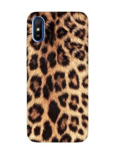 Матовий чохол на Xiaomi Redmi 9A  :: Леопардовий дизайн (принт 383)