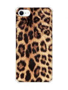 Чохол з потовщеними кутами на iPhone 7 / 8 :: Леопардовий дизайн (принт 383)