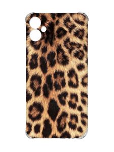 Чохол з потовщеними кутами на Samsung Galaxy A05 (A055) :: Леопардовий дизайн (принт 383)