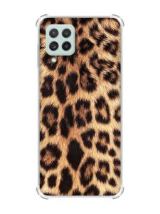 Чохол із потовщеними кутами на Samsung Galaxy A22 5G / A22s 5G :: Леопардовий дизайн (принт 383)