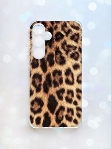 Чохол з потовщеними кутами на Samsung Galaxy A35 (A356) :: Леопардовий дизайн (принт 383)