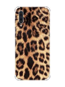 Чохол з потовщеними кутами на Samsung Galaxy A50 (2019) A505 :: Леопардовий дизайн (принт 383)