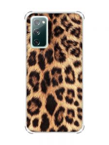Чохол з потовщеними кутами на Samsung Galaxy S20 FE :: Леопардовий дизайн (принт 383)