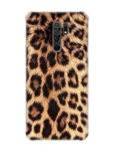 Чохол з потовщеними кутами на Xiaomi Redmi 9 :: Леопардовий дизайн (принт 383)