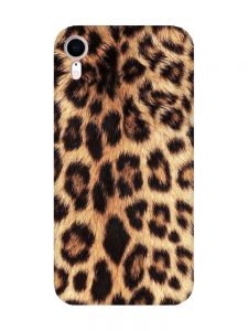 Матовий чохол з рожевими боками на Apple iPhone XR :: Леопардовий дизайн (принт 383)