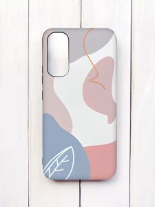 Матовий чохол з чорними боками на Samsung A34 5G :: Кольоровий фон (принт 61)