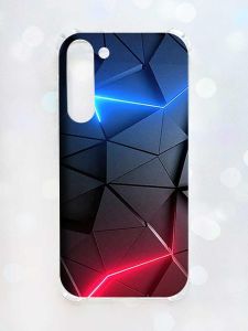 Чохол з потовщеними кутами на Samsung Galaxy S23 Plus :: Рельєфний фон (принт 36)