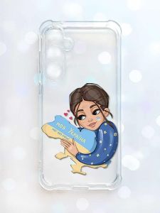 Чохол з потовщеними кутами на Samsung Galaxy S23 FE :: Моя Україна (принт 2)