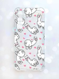 Чохол з потовщеними кутами на Samsung Galaxy S23 FE :: Лами (принт 95)