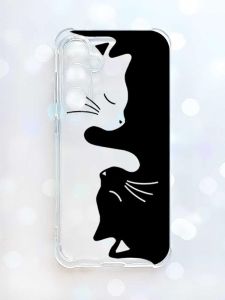 Чохол з потовщеними кутами на Samsung Galaxy S23 FE :: Котики (принт 118)