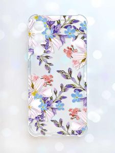 Чохол з потовщеними кутами на Samsung Galaxy S23 FE :: Квітковий малюнок (принт 272)