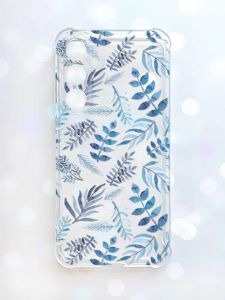 Чохол з потовщеними кутами на Samsung Galaxy S23 FE :: Рослинний фон (принт 276)