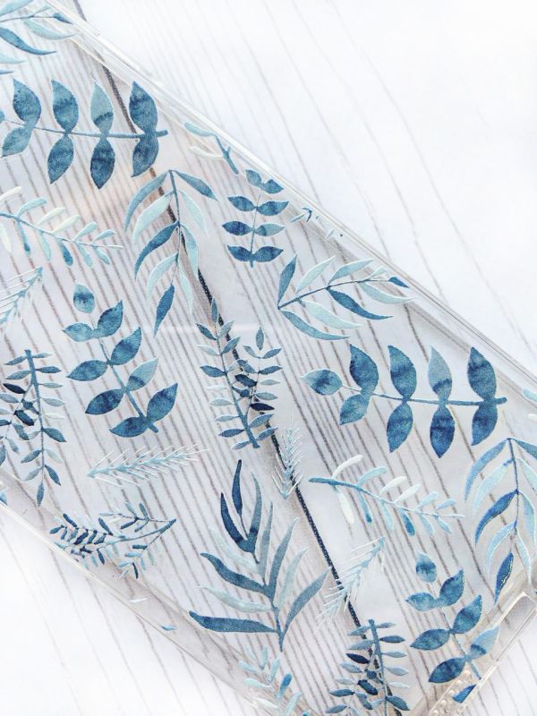 Чохол з потовщеними кутами на Samsung Galaxy S23 FE :: Рослинний фон (принт 276)