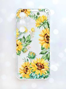 Чохол з потовщеними кутами на Samsung Galaxy S23 FE :: Соняхи (принт 288)