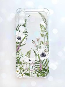 Чохол з потовщеними кутами на Samsung Galaxy S23 FE :: Квіти польові (принт 363)