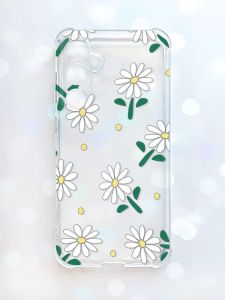 Чохол з потовщеними кутами на Samsung Galaxy S23 FE :: Ромашки (принт 368)