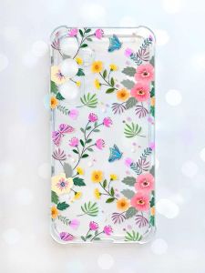 Чохол з потовщеними кутами на Samsung Galaxy S23 FE :: Квітковий фон (принт 369)