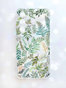 Чохол з потовщеними кутами на Samsung Galaxy S23 FE :: Рослинний фон (принт 377)