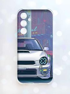 Чохол з потовщеними кутами на Samsung Galaxy S23 FE :: Авто аніме (принт 239)