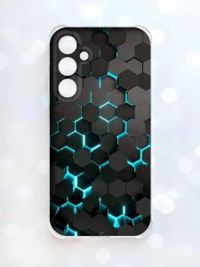 Чохол з потовщеними кутами на Samsung Galaxy S23 FE :: Соти 3D (принт 357)
