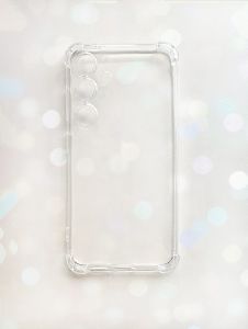 Прозорий чохол з потовщеними кутами на Samsung Galaxy S24