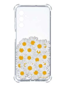 Чохол з потовщеними кутами на Samsung Galaxy S24 :: Букет ромашок (принт 40)