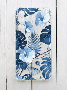 Чохол з потовщеними кутами на Samsung Galaxy S24 :: Тропіки (принт 373)