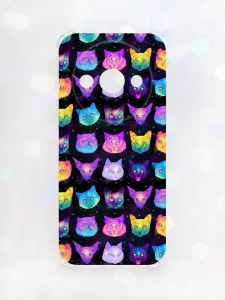 Чохол з потовщеними кутами на Xiaomi Redmi A3 :: Котики Фон (принт 362)