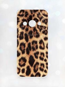 Чохол з потовщеними кутами на Xiaomi Redmi A3 :: Леопардовий дизайн (принт 383)