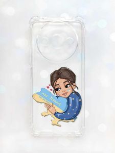 Чохол з потовщеними кутами на Xiaomi Redmi A3 :: Моя Україна (принт 2)