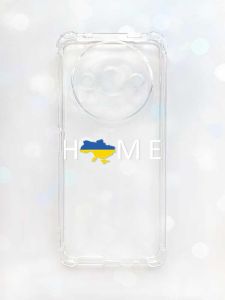 Чохол з потовщеними кутами на Xiaomi Redmi A3 :: Дім Україна (принт 73)