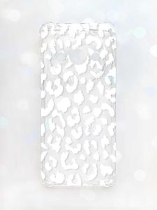 Чохол з потовщеними кутами на Xiaomi Redmi A3 :: Леопардовий принт Білий (принт 375)