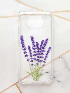 Чохол з потовщеними кутами для Xiaomi Poco X3 :: Лаванда (принт 28)