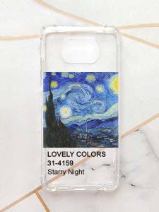 Чохол з потовщеними кутами для Xiaomi Poco X3 :: Зоряна ніч (принт 74)