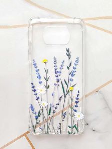 Чохол з потовщеними кутами для Xiaomi Poco X3 :: Польові квіти (принт 270)