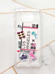 Чохол з потовщеними кутами для Xiaomi Poco X3 :: Подорожі. Лос-Анджелес (принт 328)