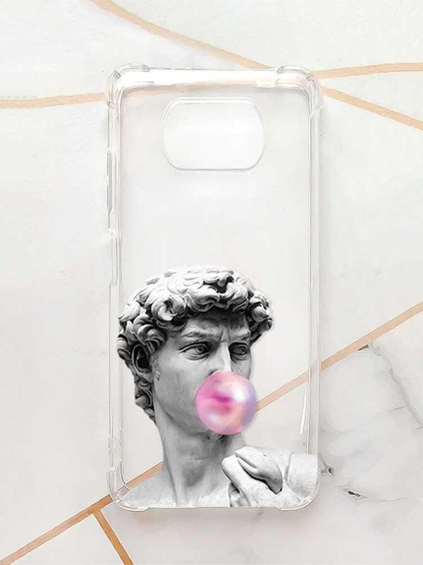 Чохол з потовщеними кутами для Xiaomi Poco X3 :: Скульптура (принт 352)