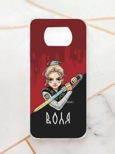 Чохол з потовщеними кутами для Xiaomi Poco X3 :: Українська захисниця (принт 171)