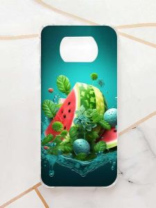 Чохол з потовщеними кутами для Xiaomi Poco X3 :: Кавунова фантазія (принт 337)