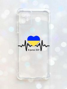 Чохол з потовщеними кутами на Motorola Moto G32 :: В ритмі ЗСУ (принт 70)