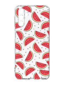 Прозорий чохол на Samsung Galaxy A35 5G (A356) :: Кавуновий фон (принт 344)