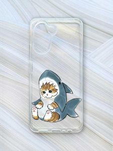 Прозорий чохол на Realme C33 :: Кошеня (принт 120)