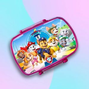 Ланч бокс рожевий дитячий 800 мл (дизайн 14)